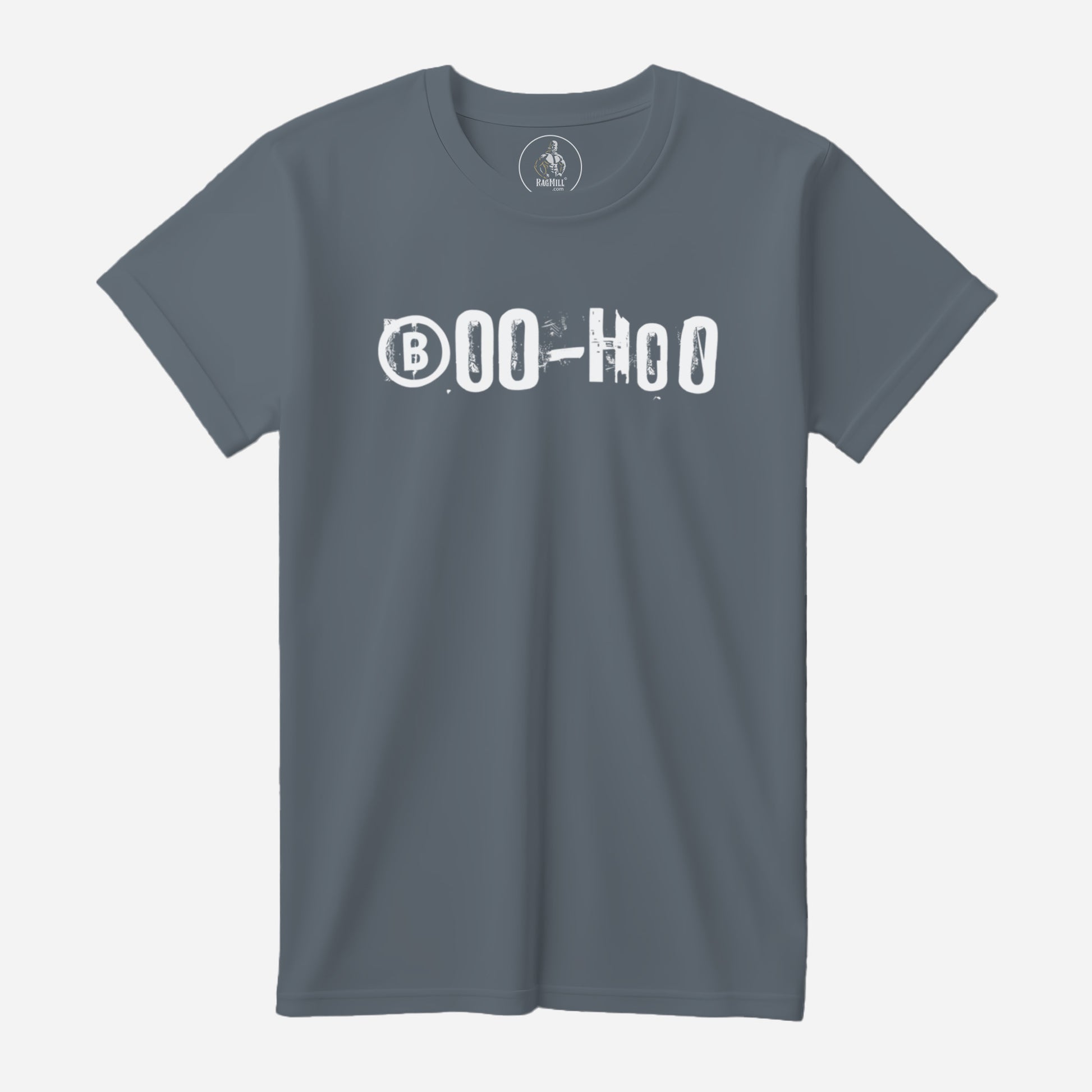 Boo Hoo Steel Blue Bella+Canvas T-Shirt