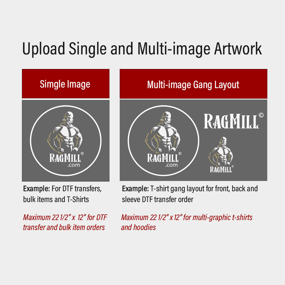 Bulk Item and Color Proof Upload Canvas