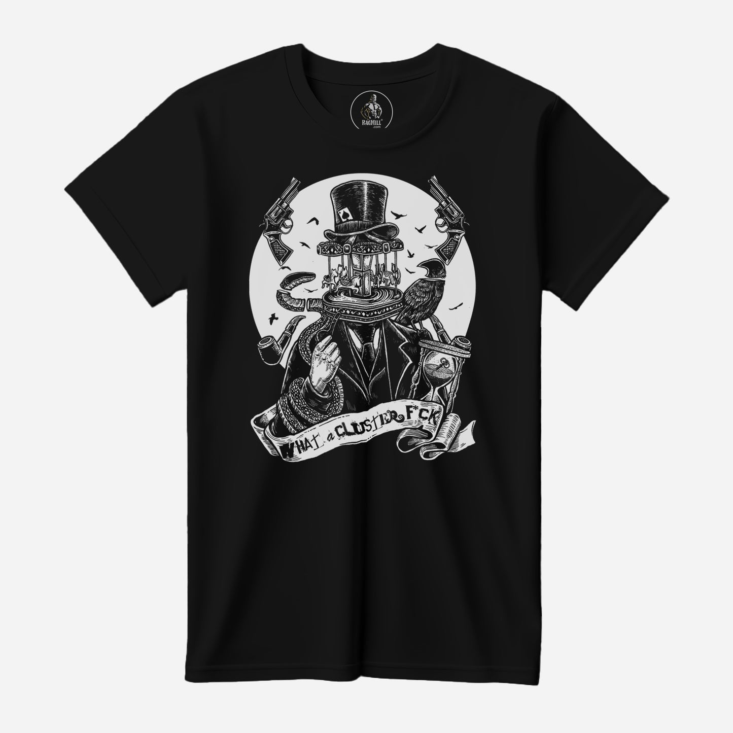 Carousel Black Next Level T-Shirt