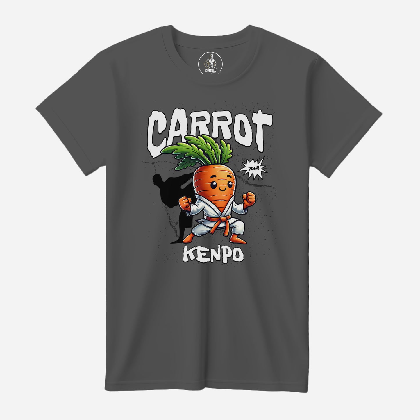 Carrot Kenpo Asphalt Bella+Canvas T-Shirt