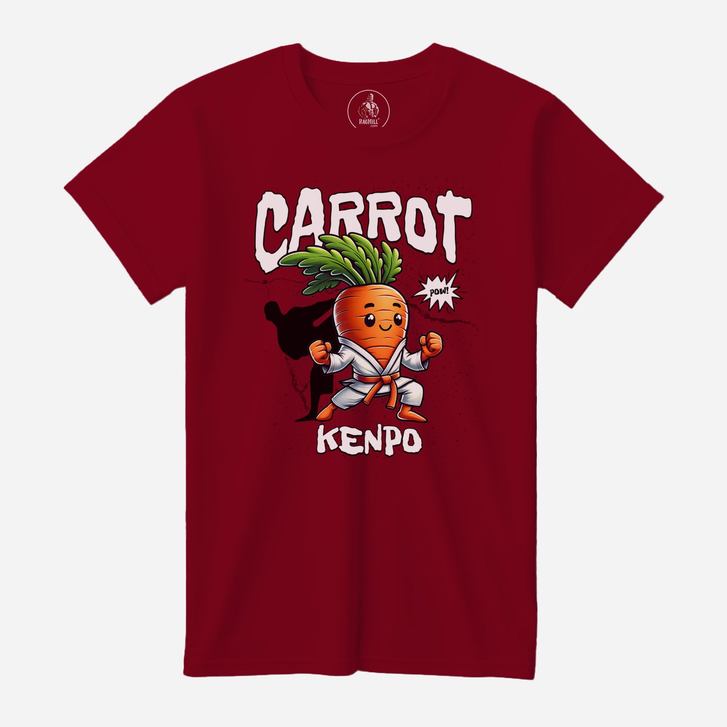 Carrot Kenpo Canvas Red Bella+Canvas T-Shirt