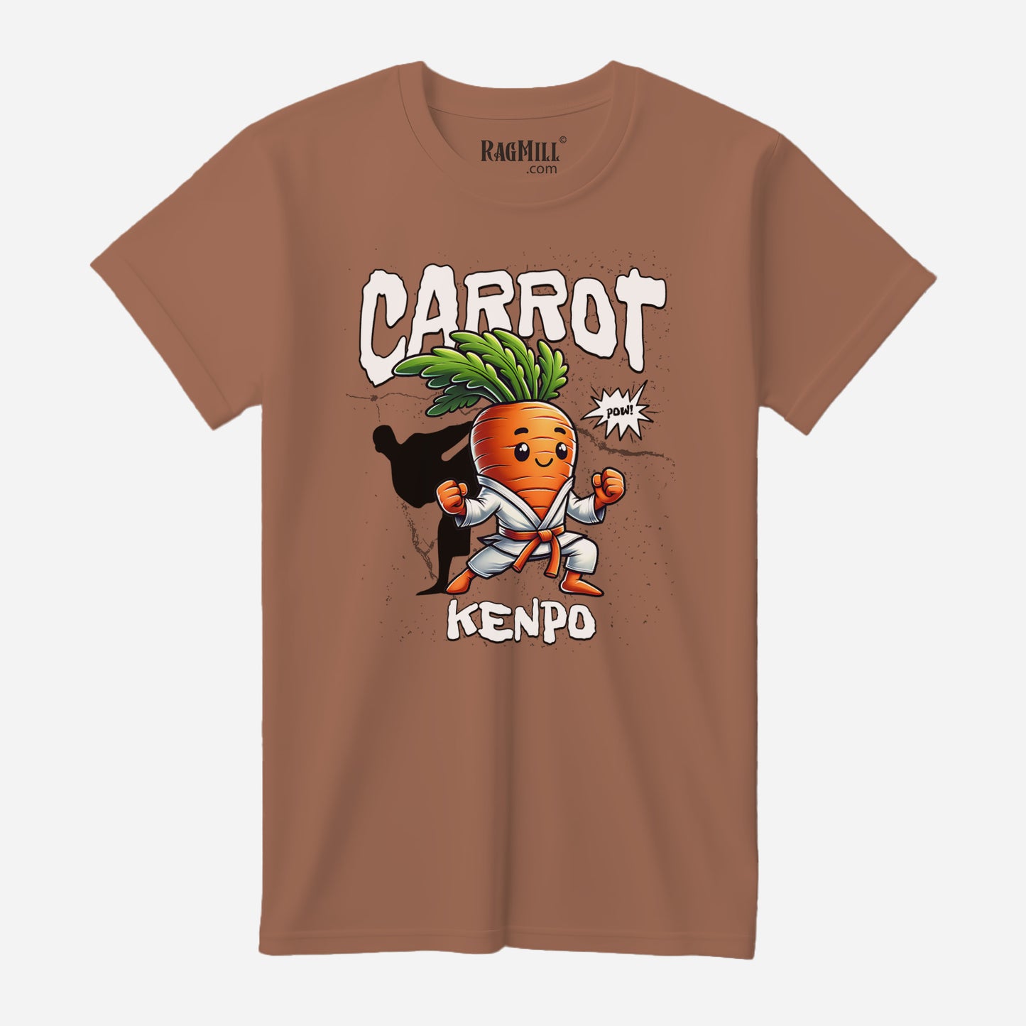 Carrot Kenpo Chestnut Bella+Canvas T-Shirt