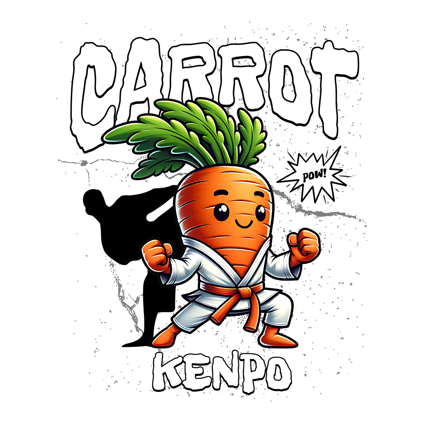 Carrot Kenpo DTF Design