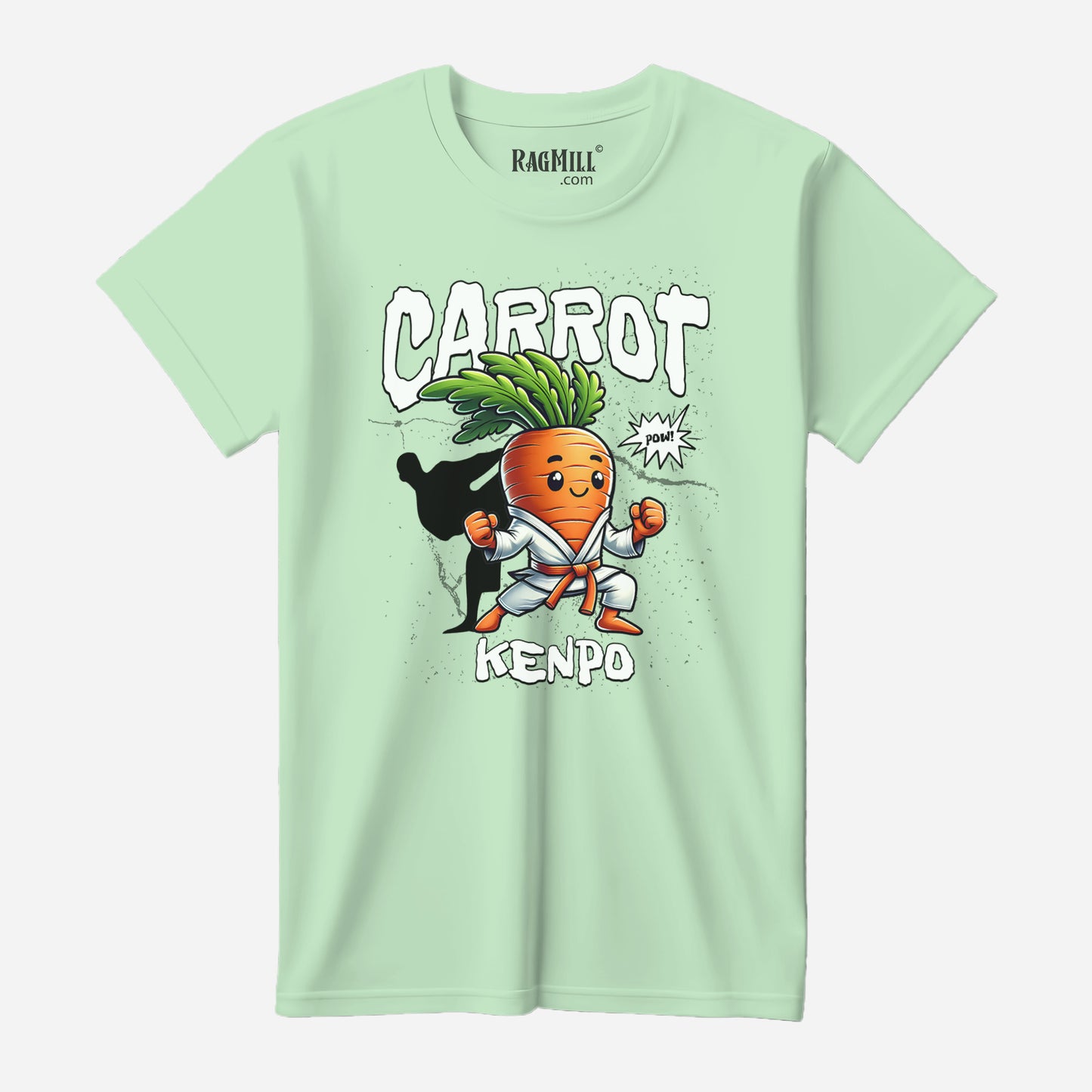 Carrot Kenpo Mint Bella+Canvas T-Shirt