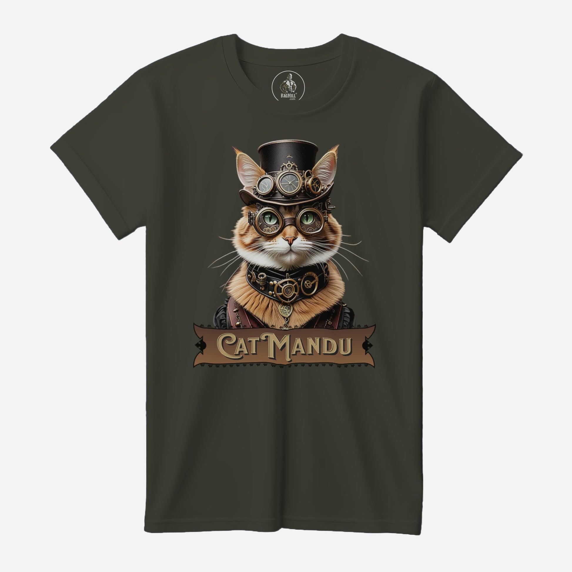 CatMandu Army Bella+Canvas T-Shirt