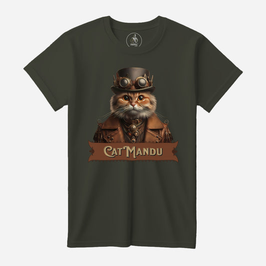 CatMandu Army Bella+Canvas T-Shirt