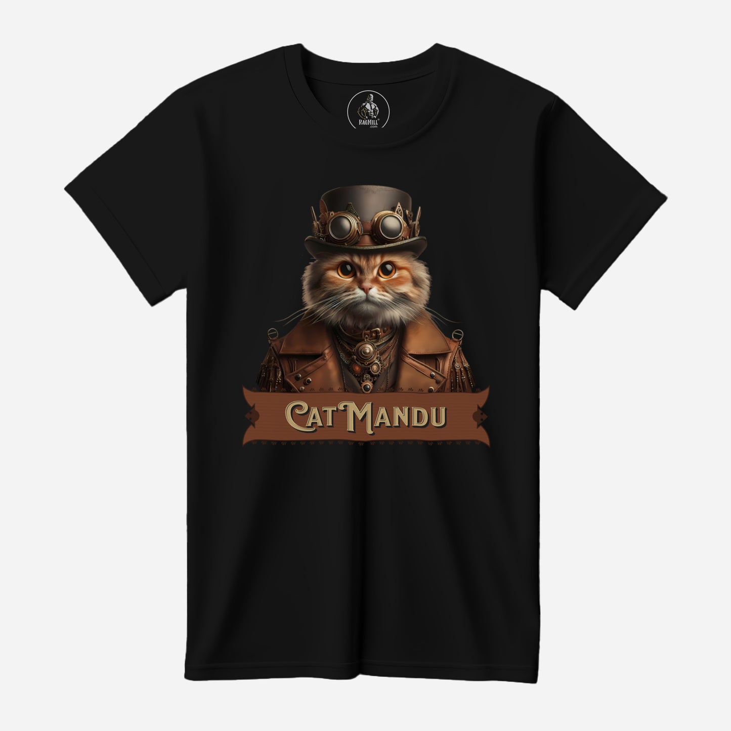 CatMandu Black Bella+Canvas T-Shirt