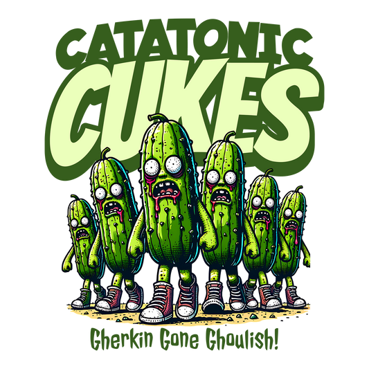 Catatonic Cukes DTF Design