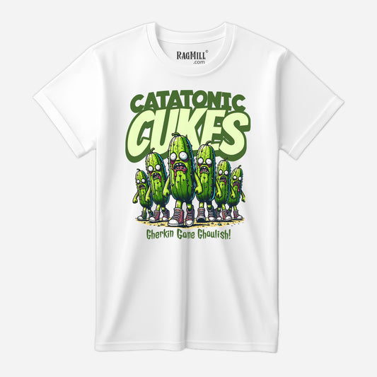 Catatonic ukes White Bella+Canvas T-Shirt