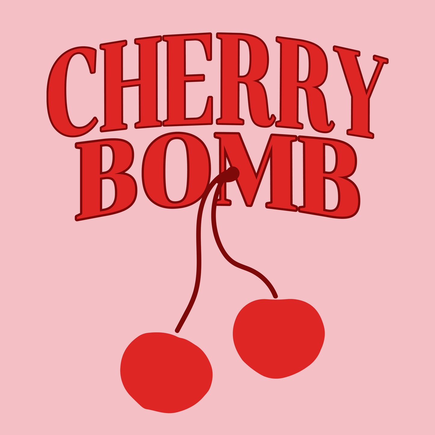 Cherry Bomb DTF Transfer