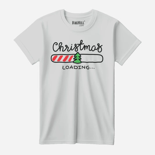 Christmas Loading Silk Next Level T-Shirt