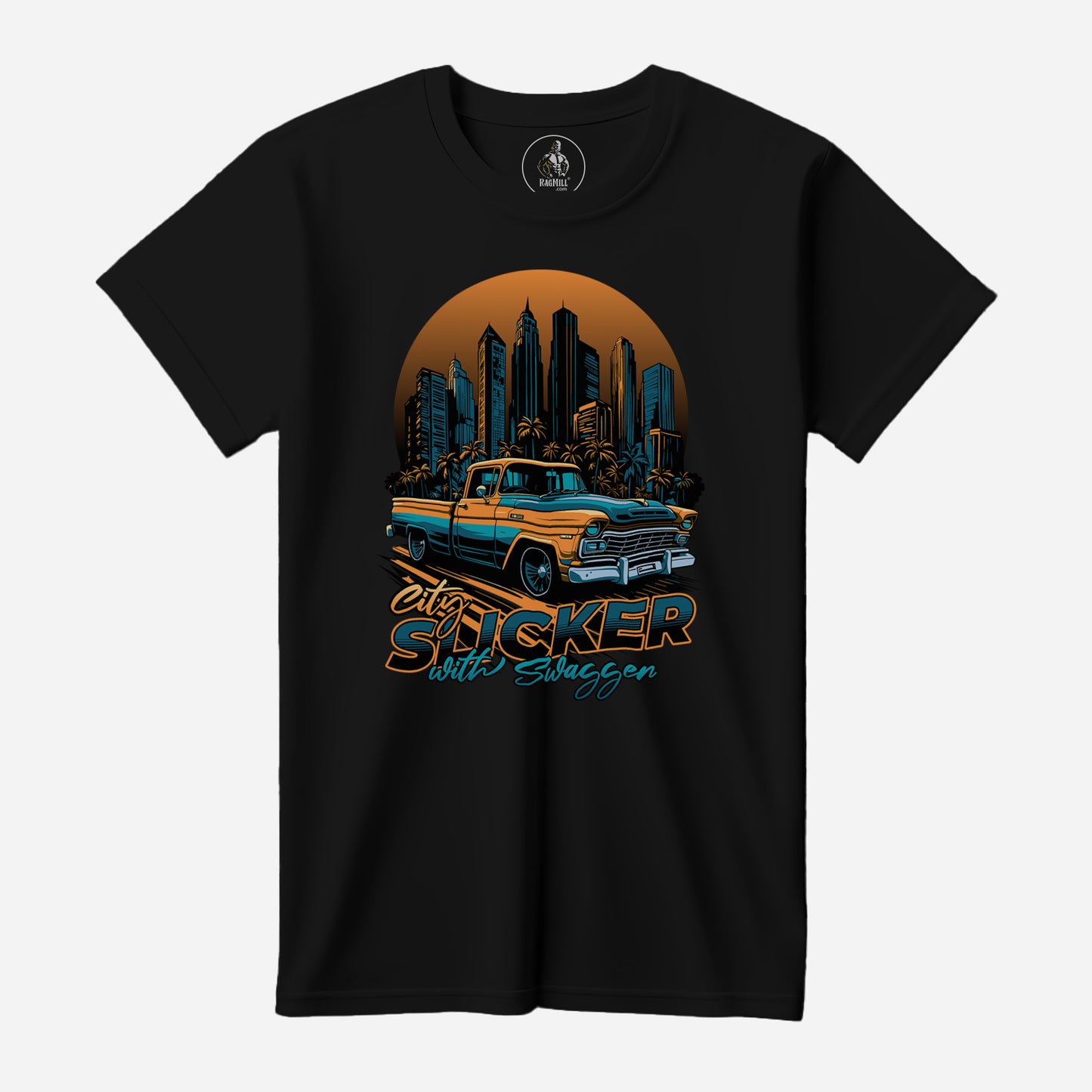 City Slicker Black Bella+Canvas T-Shirt