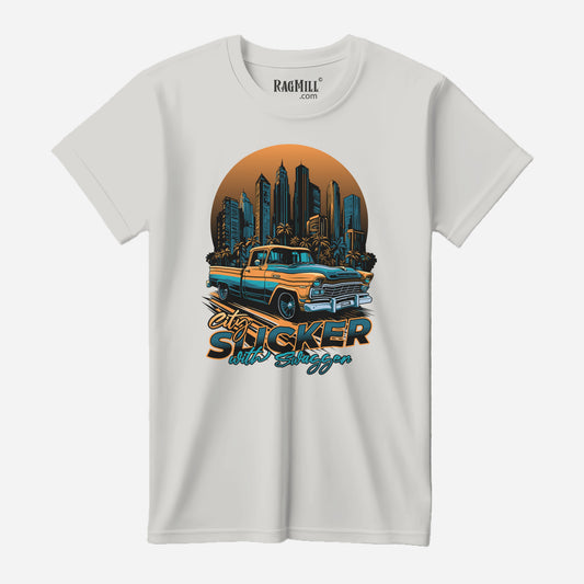 City Slicker Silver Bella+Canvas T-Shirt