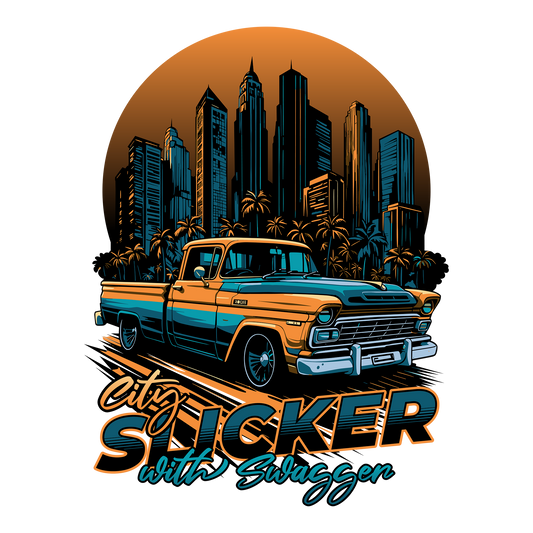 City Slicker DTF Design