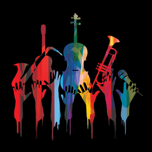 Color Music DTF Transfer