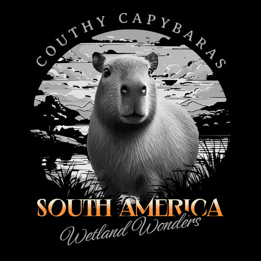 Couthy Capybaras DTF Transfer