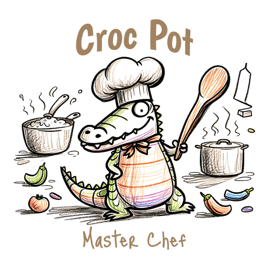 Croc Pot DTF Design