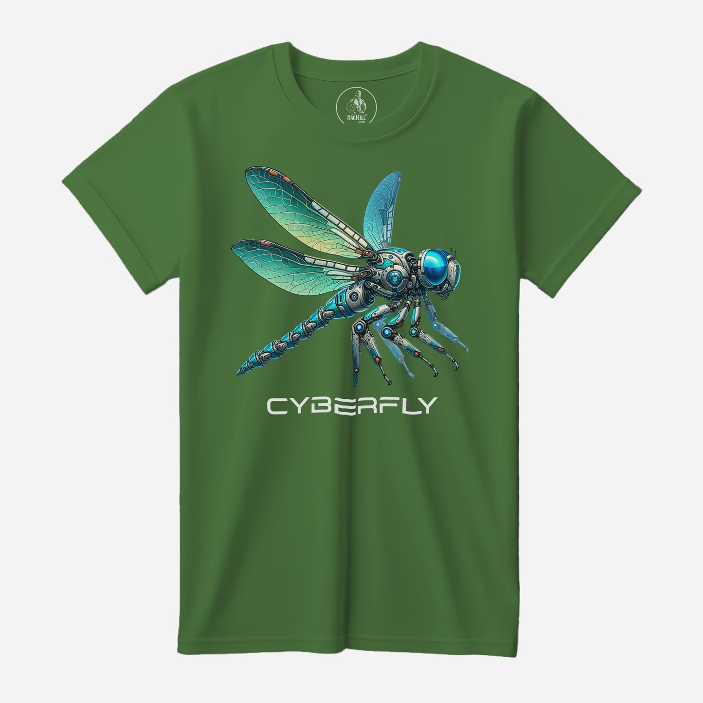 Cyber Fly Leaf Bella+Canvas T-Shirt