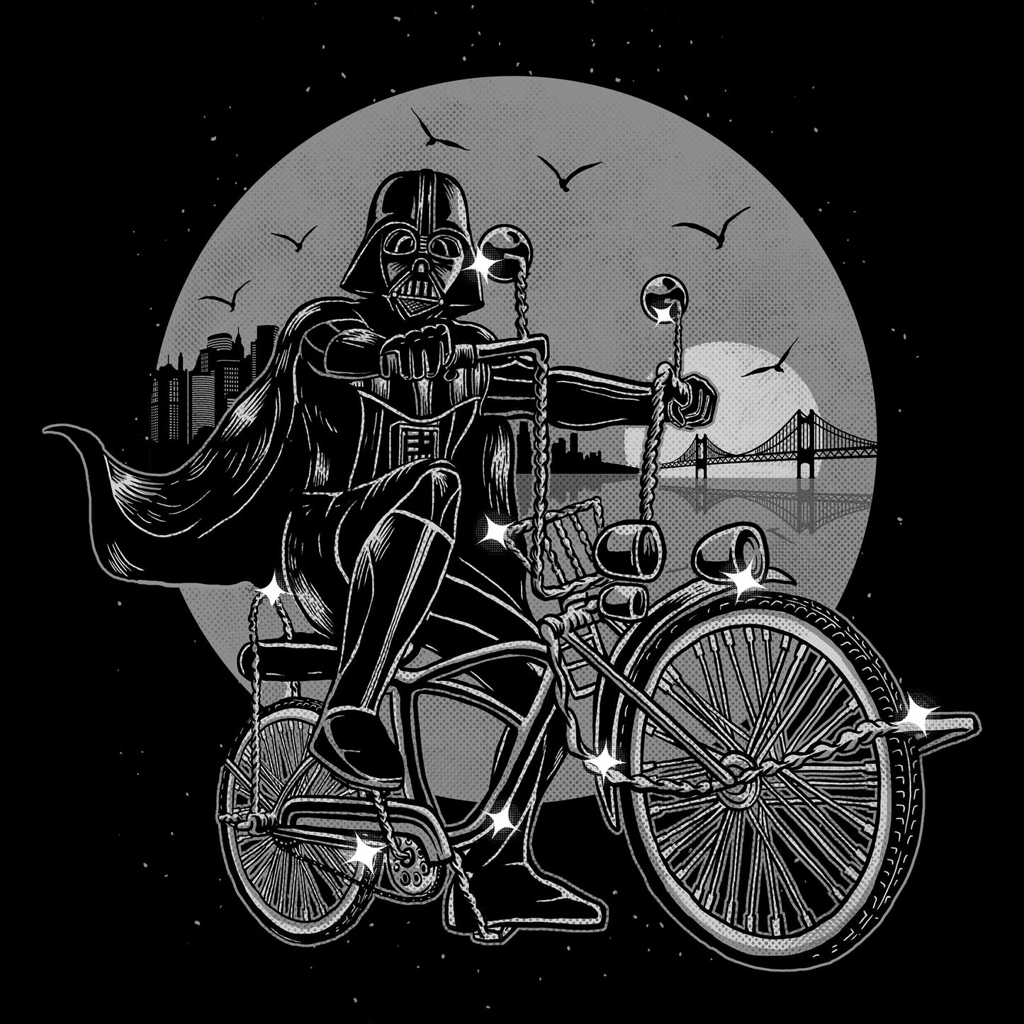 Darth Rider DTF Transfer