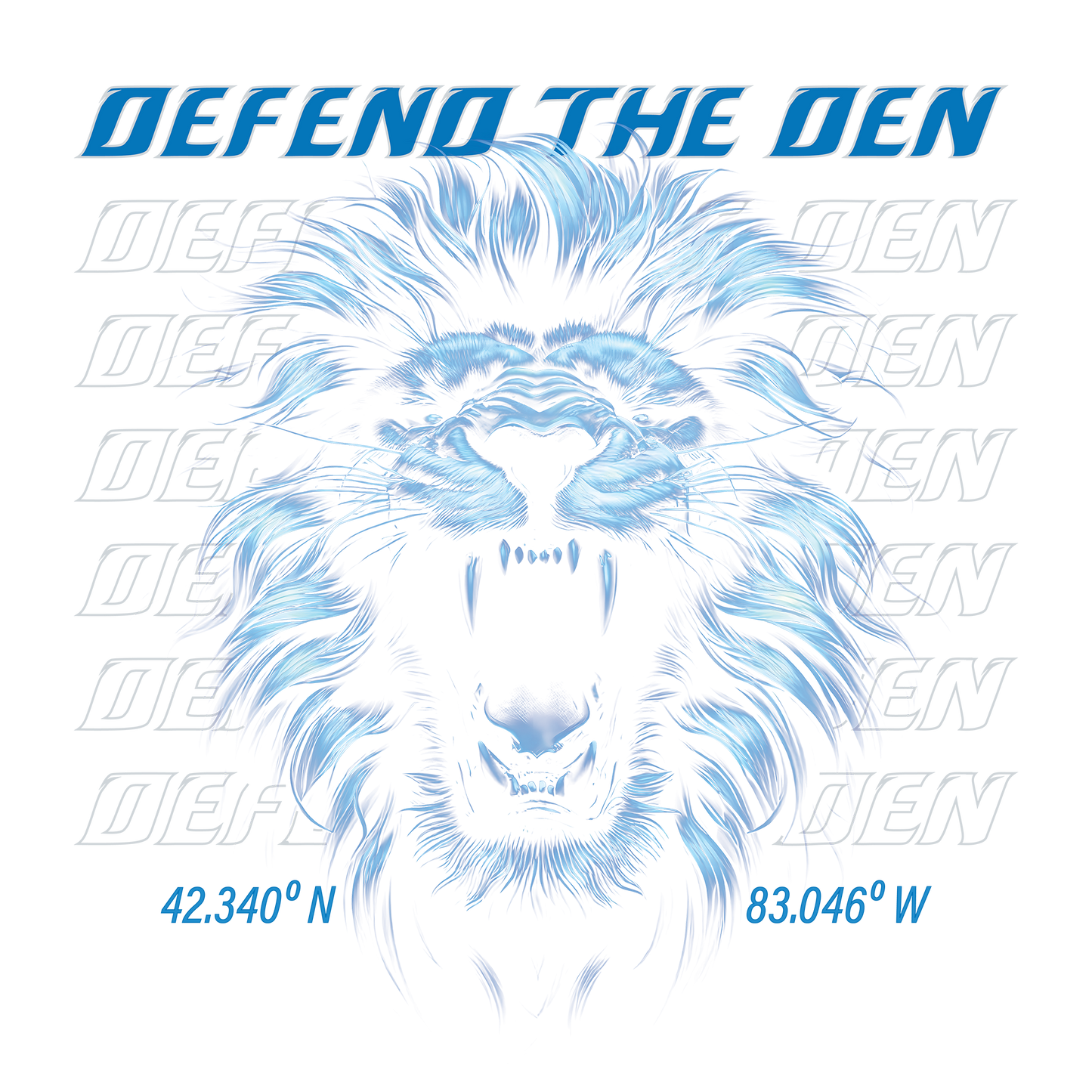 Defend the Den DTF Design