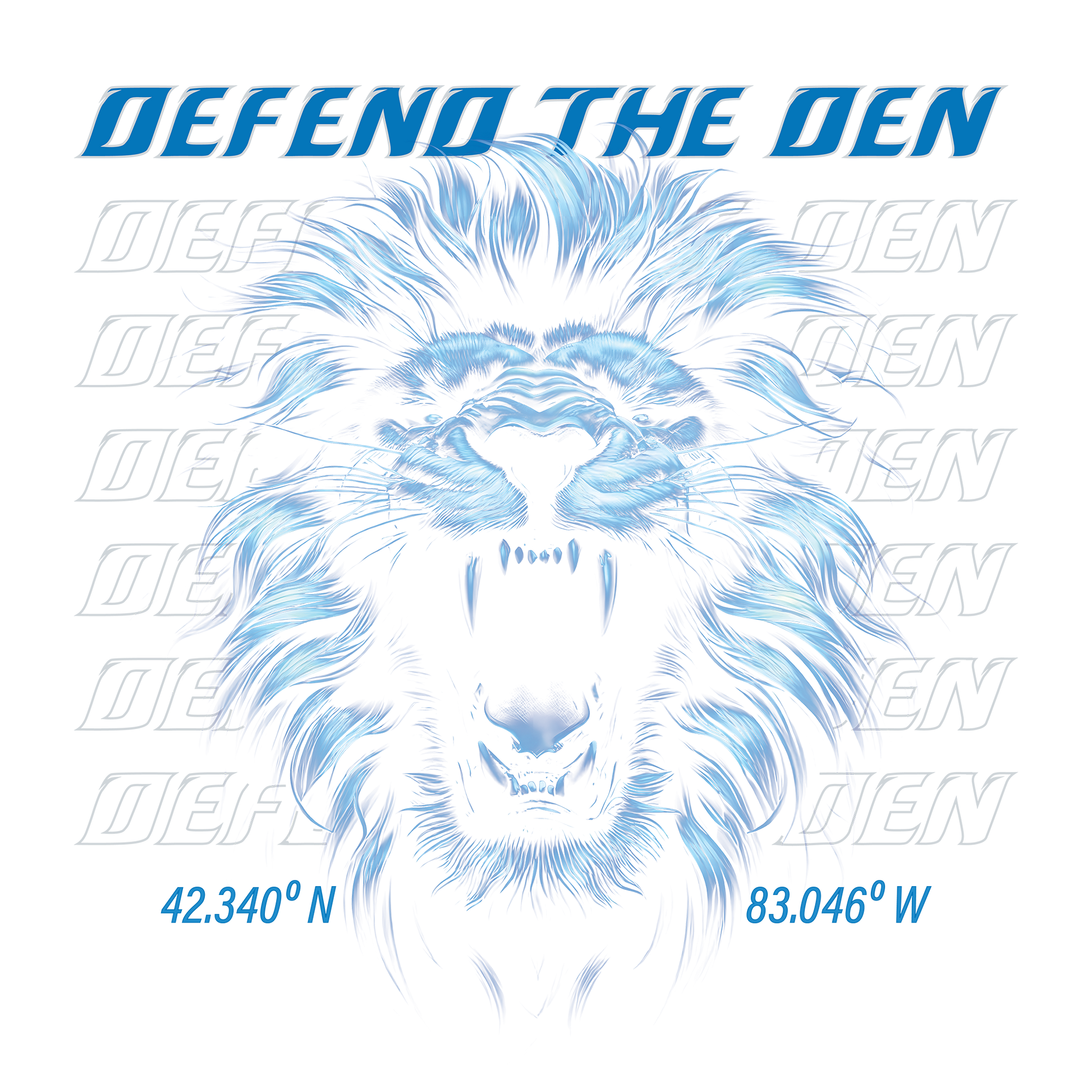 Defend the Den DTF Design