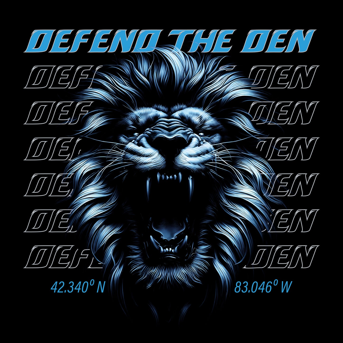 Defend the Den DTF Transfer