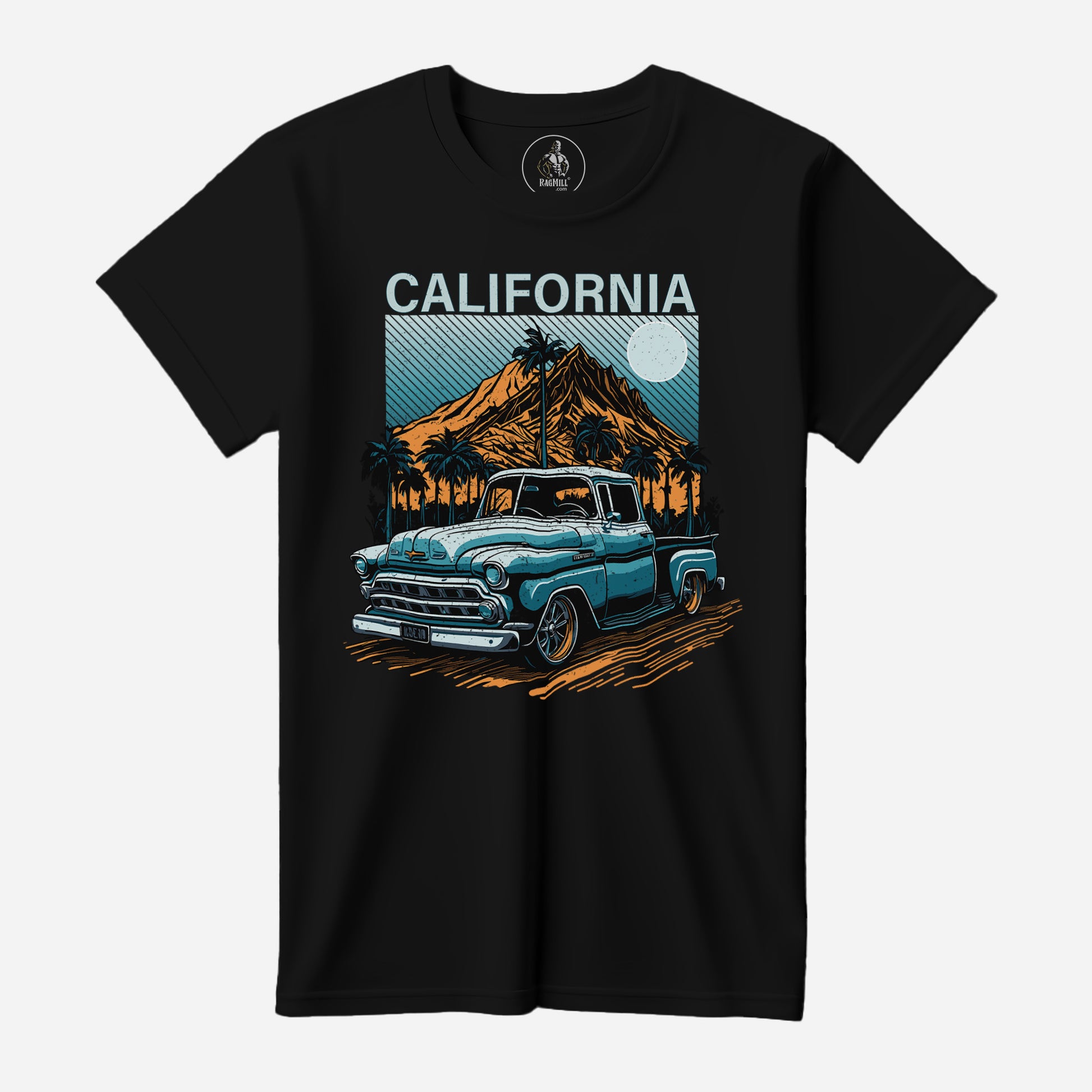 Drive California Black Port & Company T-Shirt