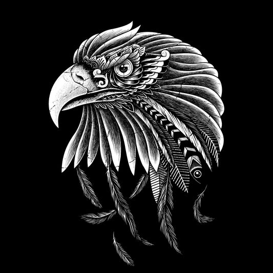 Eagle Ornate DTF Design