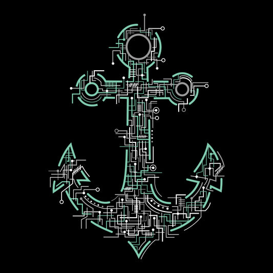 Electronic Anchor DTF Transfer