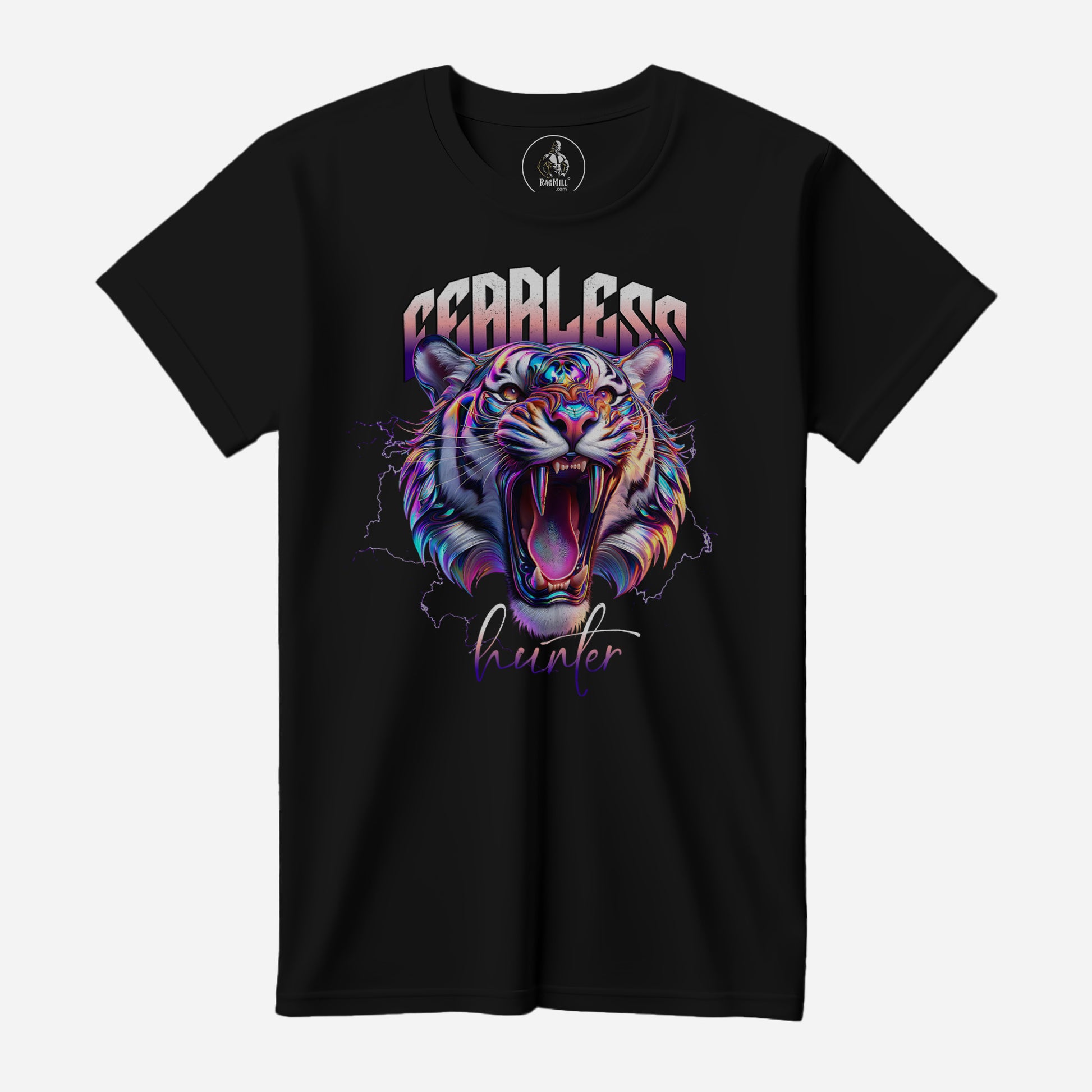 Fearless Hunter Black Bella+Canvas T-Shirt