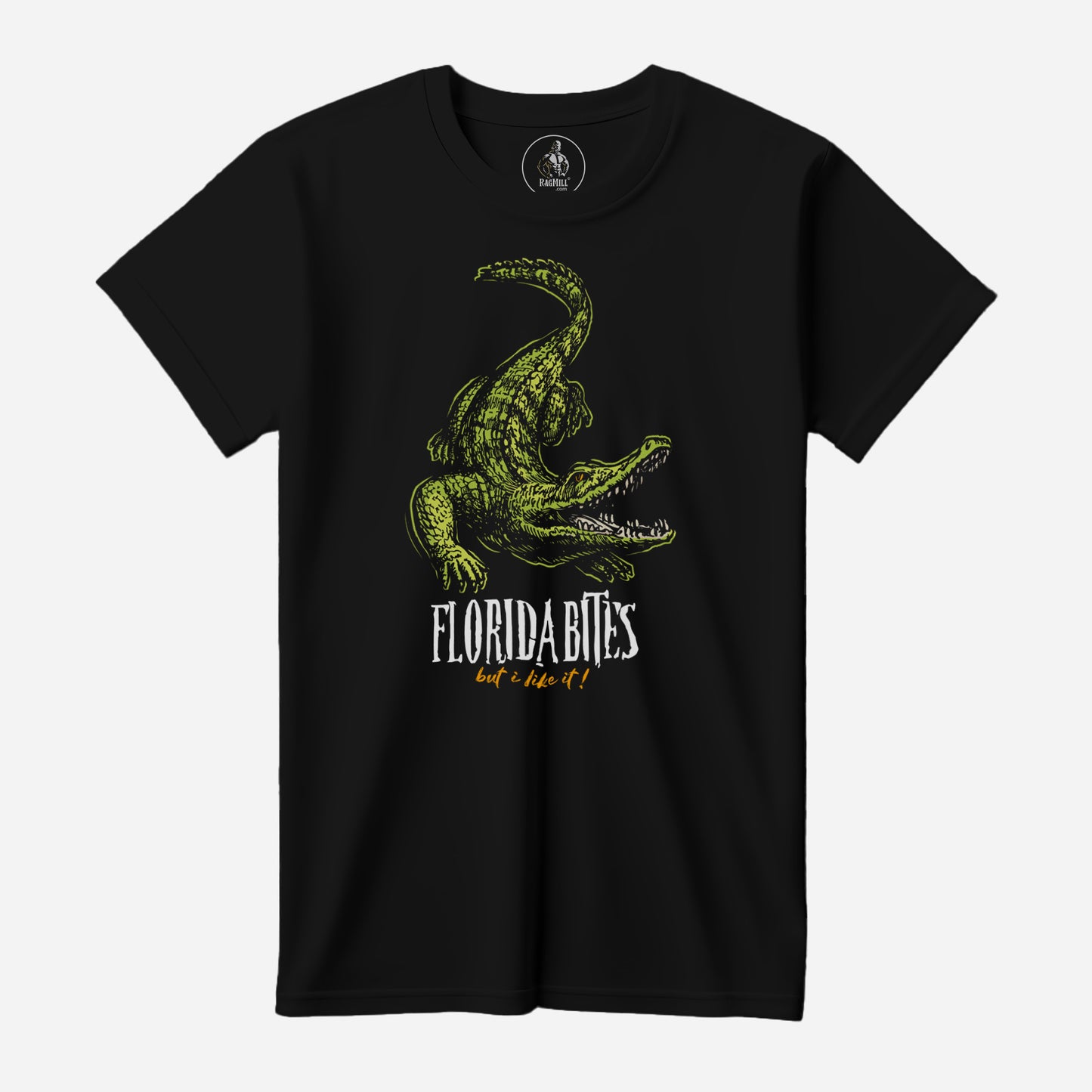 Florida Bites Black Port & Company T-Shirt