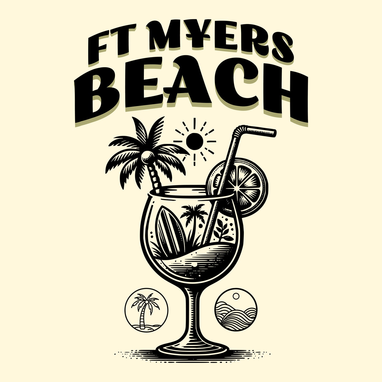 Fort Myers Beach DTF Transfer