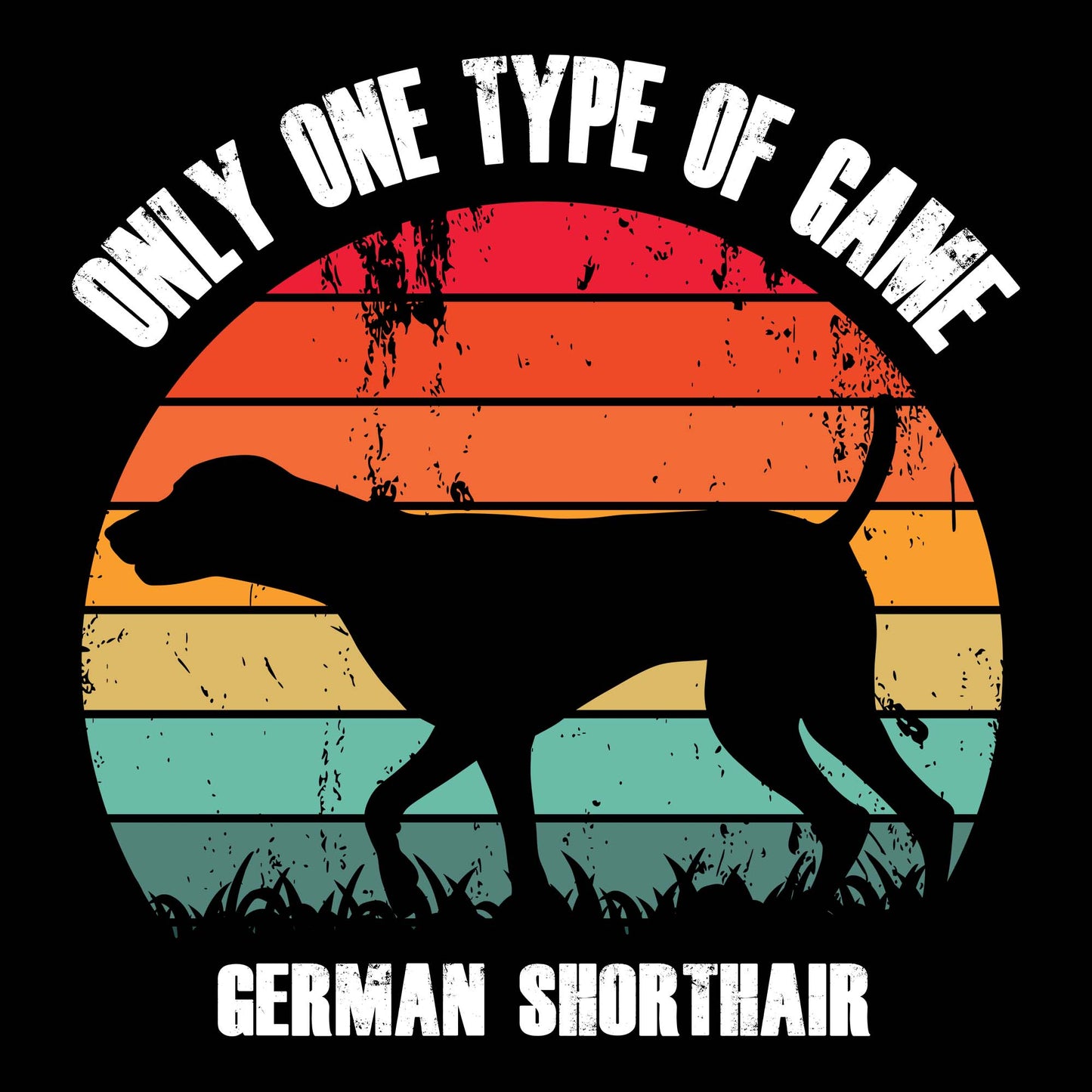 German Shorthair DTF Transfer