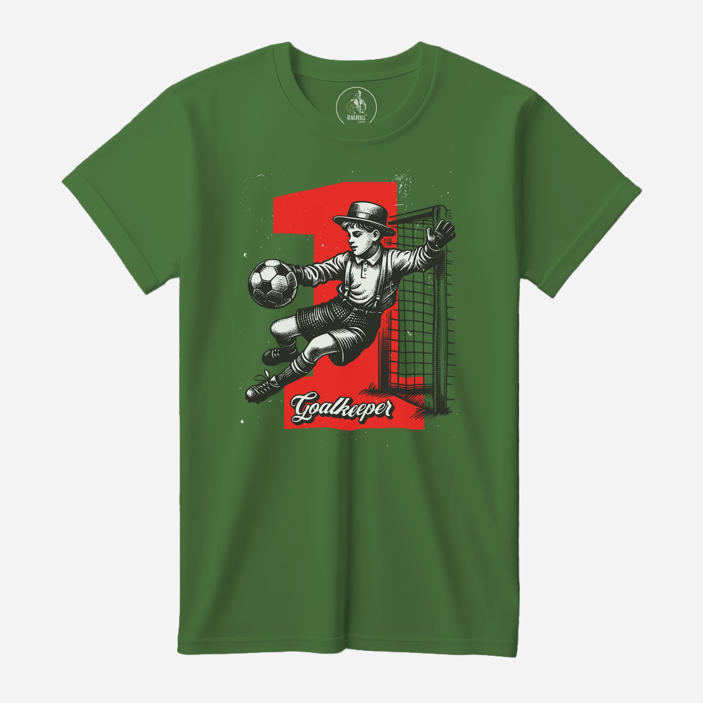 Goalkeeper Leaf Bella+Canvas T-Shirt