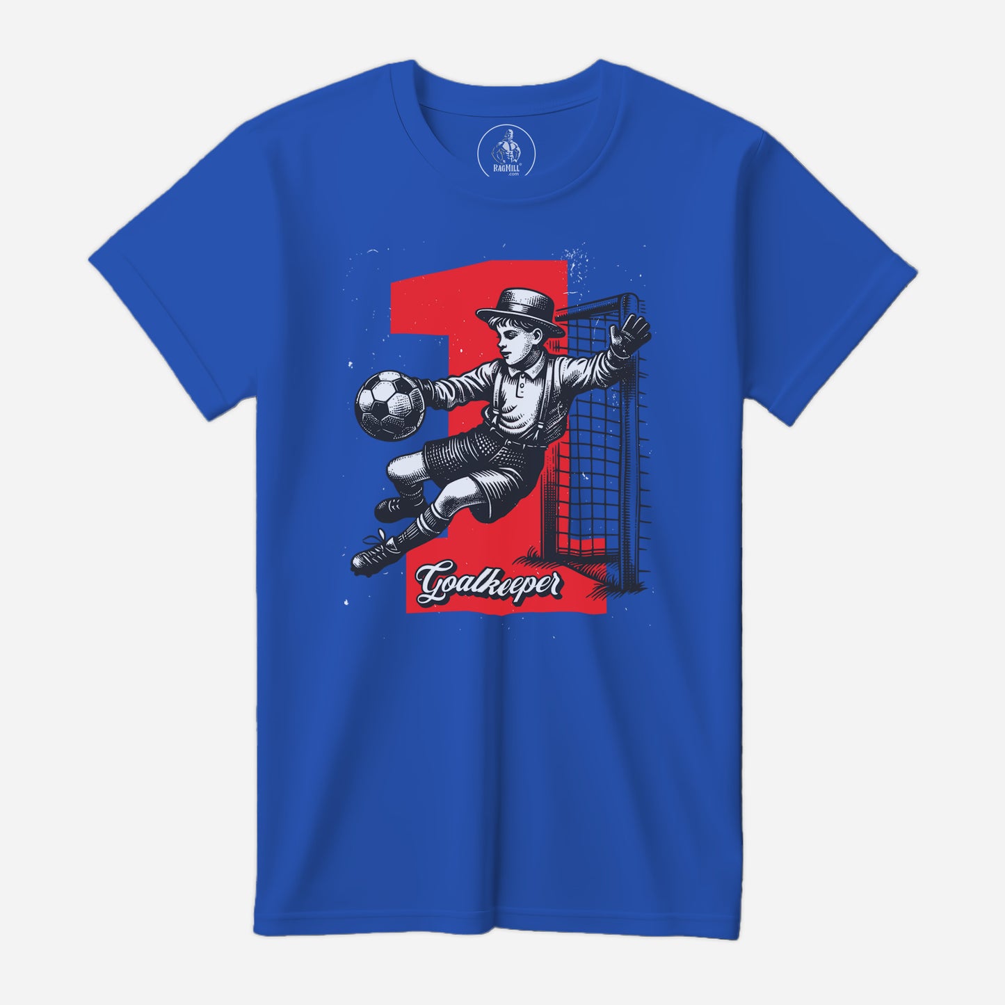 Goalkeeper True Royal Bella+Canvas T-Shirt