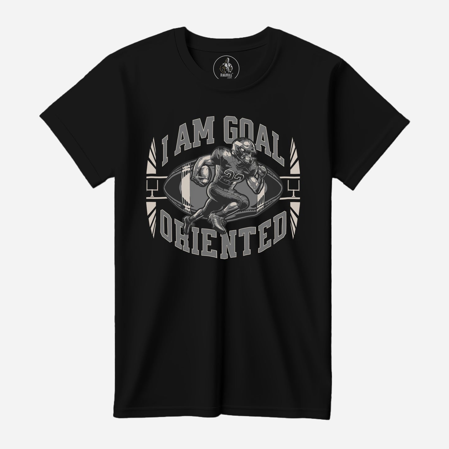 Goal Oriented Black Bella+Canvas T-Shirt