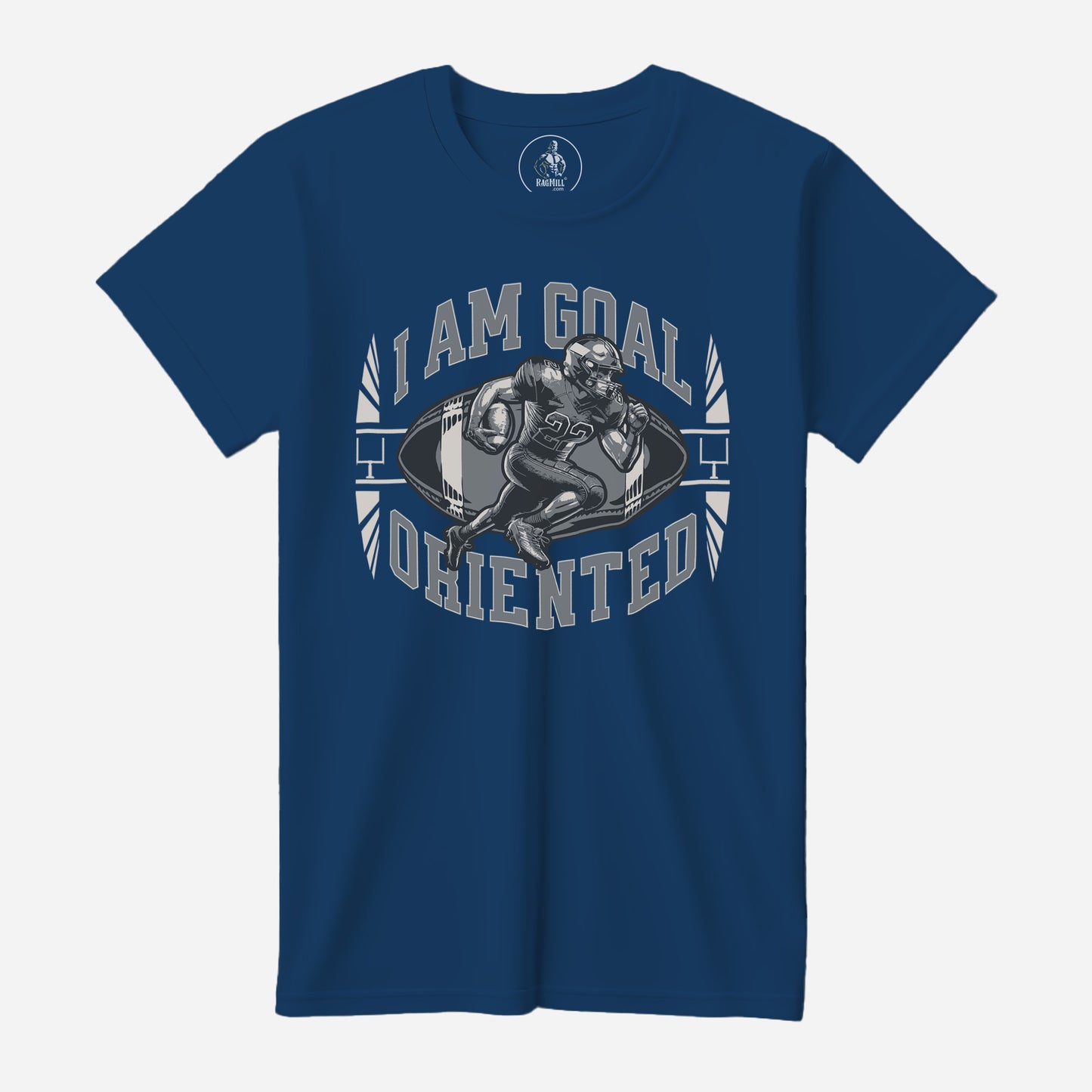 Goal Oriented Cool Blue Bella+Canvas T-Shirt