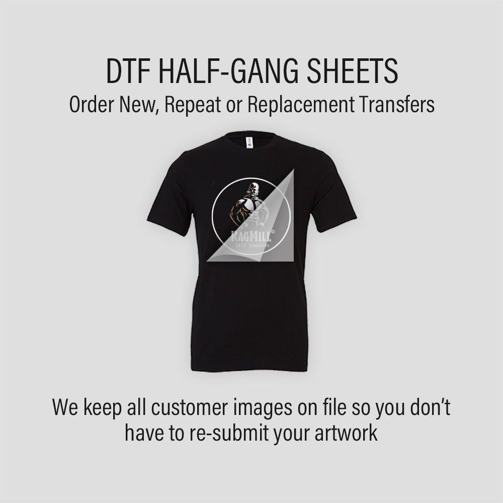 DTF Half Gang Sheets