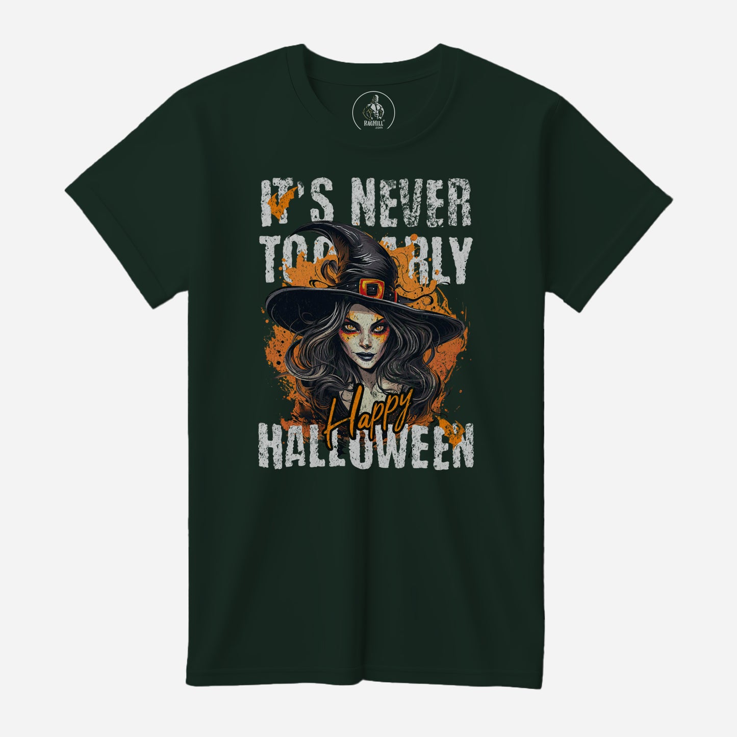 Happy Halloween Forest Bella+Canvas T-Shirt