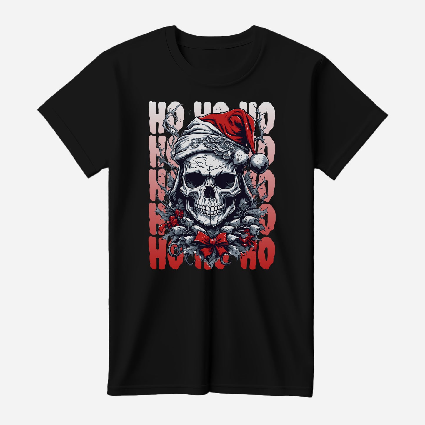 Ho Ho Ho Black Bella+Canvas T-Shirt