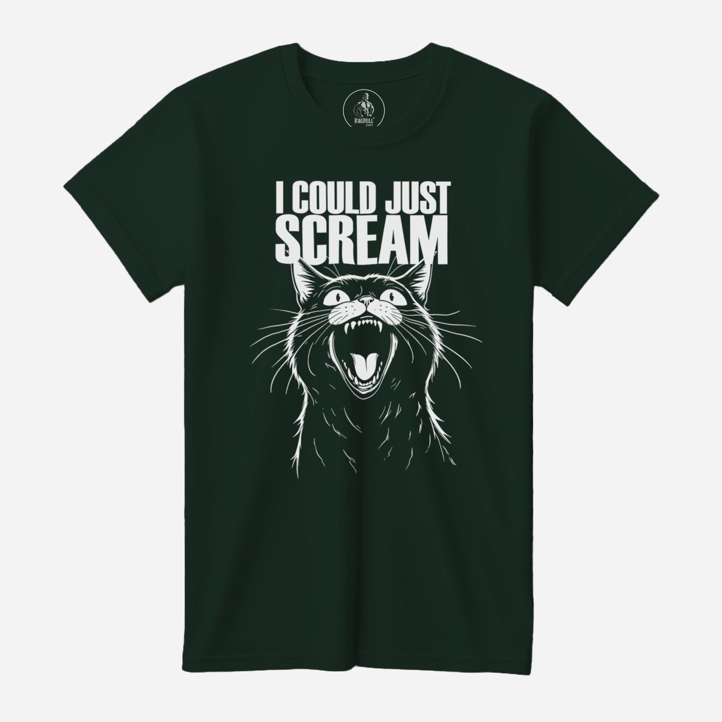 I Could Just Scream Forest Bella+Canvas T-Shirt