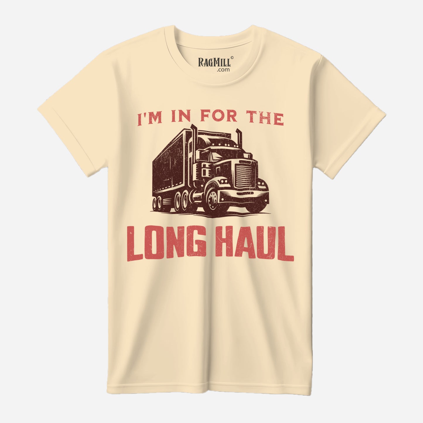 I'm in For the Long Haul Cream Next Level T-Shirt