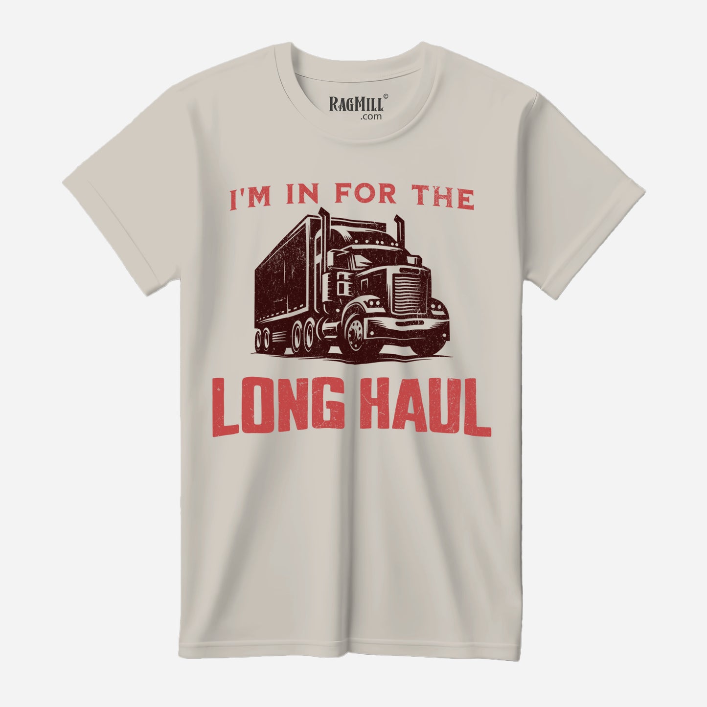 I'm in For the Long Haul Sand Next Level T-Shirt