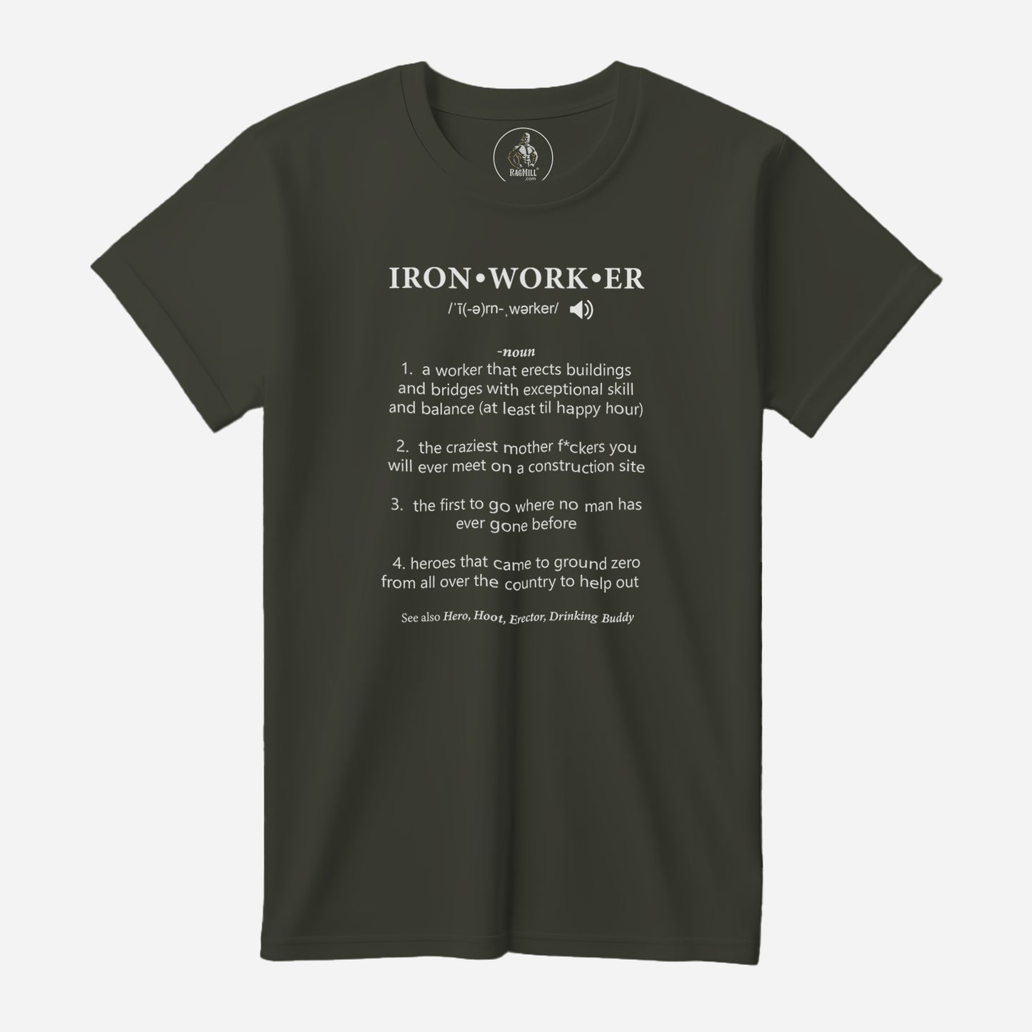 Ironworker Army Bella+Canvas T-Shirt