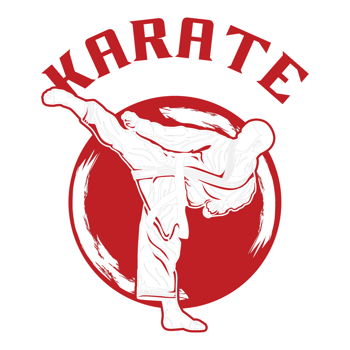 Karate DTF Design