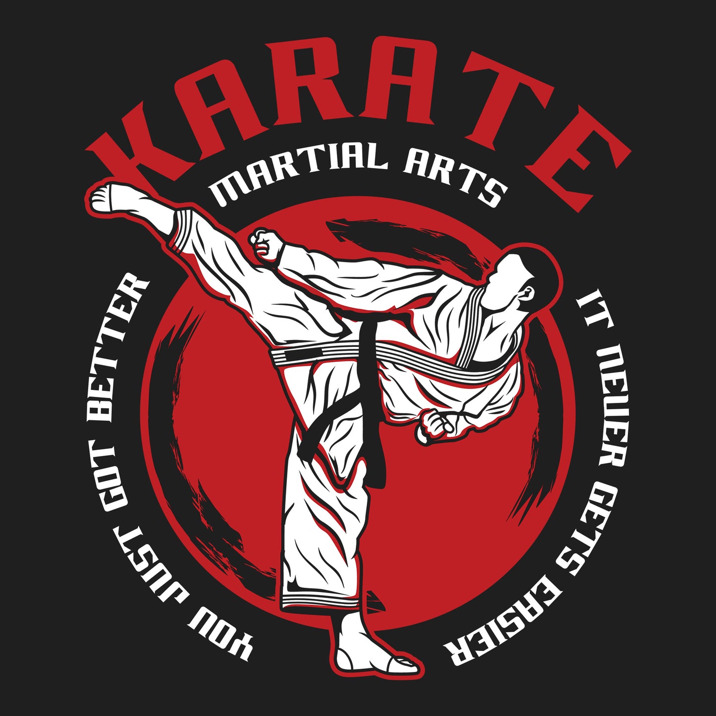 Karate DTF Transfer