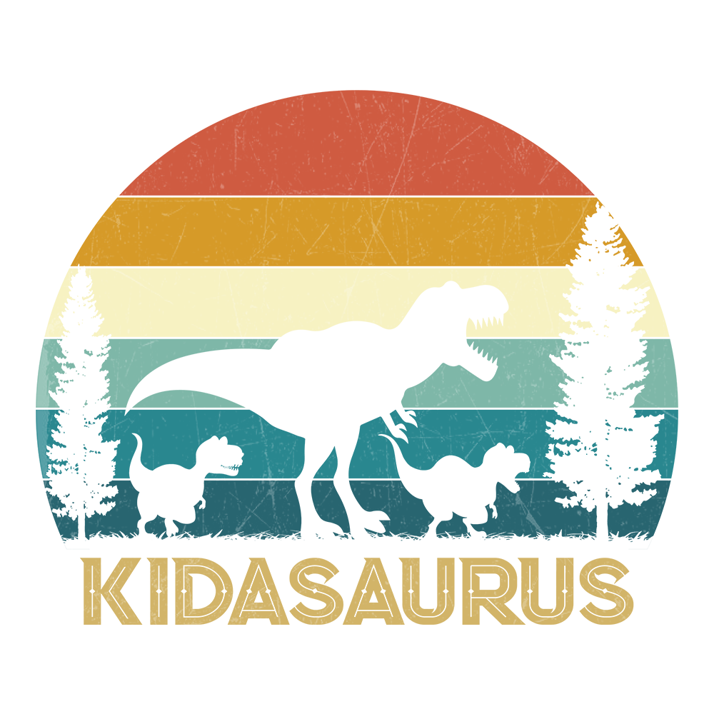 Kidasaurus DTF Transfer Tee