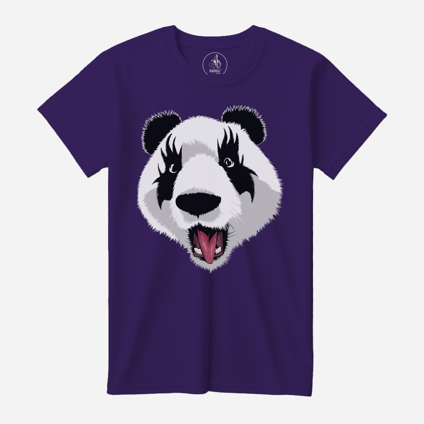 Kiss Panda Bella+Canvas Team Purple T-Shirt