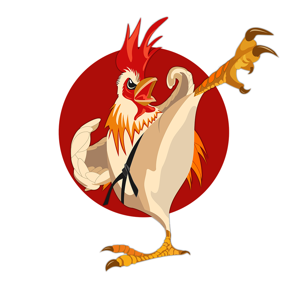 Kung Fu Rooster DTF Tee