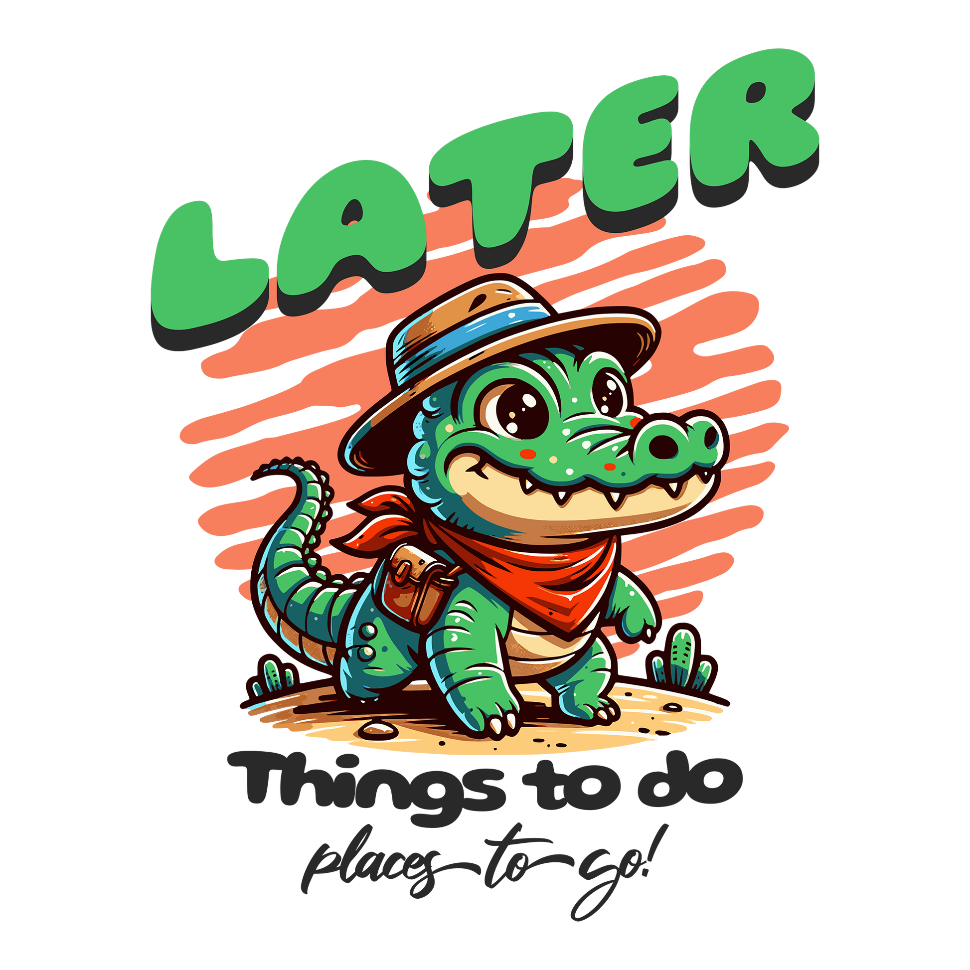 Later Gator DTF Designs